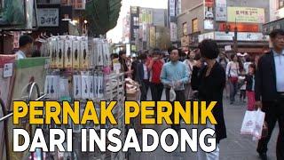 Berbelanja aneka pernik di Insadong Market  JELANG SIANG [upl. by Merilyn]