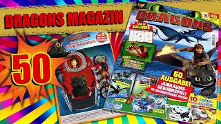 Dragons Magazin JubiläumsAusgabe Nr 50 mit ChipShooter  2020 Kalender  Infos amp Merchandise satt [upl. by Neraj131]