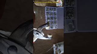 How to fix The Rubber of Prong Button Plierٹچ بٹن والے پلاس کا صحیح استعمالdiy [upl. by Aniwde830]