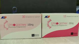 Utrogestan 100mg I 200mg alnafaypharmacy hormonehealth hormones progesterone [upl. by Nnayar22]