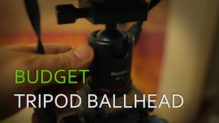 Budget Tripod Ballhead  Manbily KF0 Review [upl. by Kery]