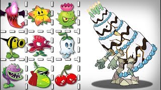 Plants Vs Zombies 2 Zombie Faraón Pastel Vs Plantas [upl. by Leivad375]