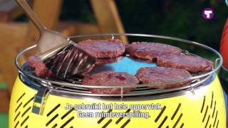 Kool Grill BBQ  Houtskool Barbecue  Tommy Teleshopping [upl. by Irved]