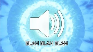 Blah Blah Blah  Sound Effects No Copyright [upl. by Casta704]