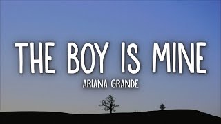 Ariana Grande  the boy is mine Lyrics [upl. by Randal]