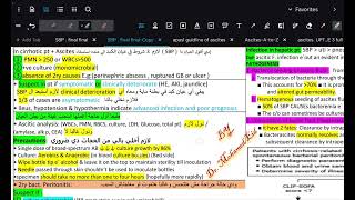 شرح ال SBP in practice spontaneous bacterial peritonitis [upl. by Inajna]