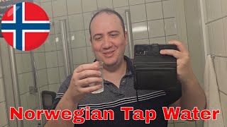 First Time Trying Norwegian Tap Water In OSLO 🇳🇴 [upl. by Edva746]