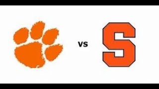 92618 College Football Free Pick Syracuse vs Clemson [upl. by Robena]