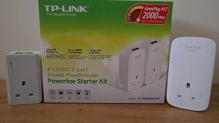 TPLINK AV2000 VS AV500 quick test tlpa9020p [upl. by Adeuga801]