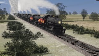 All of my Southern Pacific steam locomotives in Trainz 2019 [upl. by Sennahoj]