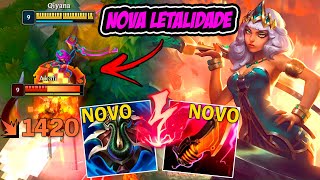 A QIYANA JUNGLE VOLTOU COM OS NOVOS ITENS DE LETALIDADE   LEAGUE OF LEGENDS [upl. by Gottlieb754]