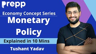 What is Monetary Policy  Economics explainer series  Concepts in 10 minutes [upl. by Annhej]