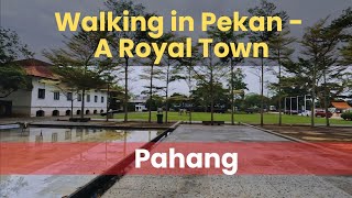 Walking in Pekan Pahang  A Royal Town [upl. by Mario]