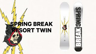 Spring Break Snowboards  2025 Resort Twin [upl. by Orihakat]