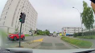 4K  Drivers License Practice Test 2 🇳🇴 Norway  Risløkka Trafikkstasjon  Garmin Dash Cam Mini 2 [upl. by Yeffej]