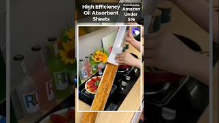 High Efficiency Oil Absorbent Sheets For Kitchen  Range Hood Oil Absorbing Cotton Pads [upl. by Yun38]