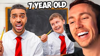 Miniminter Reacts To NDL quotWe Went Back To Schoolquot [upl. by Gastineau687]