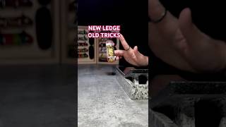 NEW LEDGE OLD TRICKS techdeck fingerboarding asmr skate fingerboard beastpants kalyedecks [upl. by Thilda]