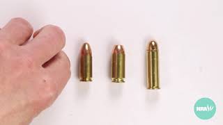 Firearm Basics Types of Bullets [upl. by Horsey]