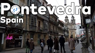 Pontevedra Walk Galicia  Walking Spain Tour 4k Rias Baixas [upl. by Chrissa726]