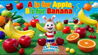 Fruits Names for Kids  Preschool Learning Fruits Names in English  Cartoon Kingdom TV 💚😍 [upl. by Aivuy]