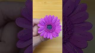 paper quilling gerbera flower quilling botanical craft paperart diy art handmade flowers [upl. by Tiebout]