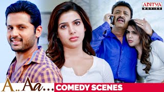 A Aa Movie Comedy Scenes  Nithiin Samantha Anupama  Trivikram  Aditya Movies [upl. by Codd]