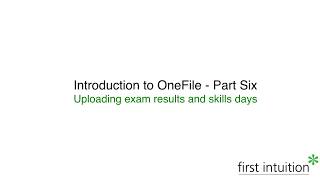 Introduction to OneFile  part six [upl. by Cleres]