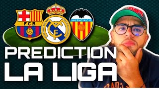 MON CLASSEMENT POUR LA LIGA 202223  LE REAL CHAMPION [upl. by Mingche]