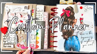 My Custom Planner FlipThrough ✨🍒 New 2024 Disc Planner System [upl. by Ardnala]