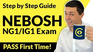 The 2024 Step by Step Guide to PASSING your NEBOSH NG1IG1 OBE Open Book Exam FIRST TIME [upl. by Nodyl]