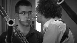 Bassoon lessons Azzolini teaching a Largo by Vivaldi [upl. by Nodle]