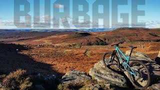 MTB Derbyshire Burbage Peak District [upl. by Hegyera]