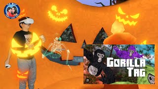 EP6  VR Gorilla Tag Halloween style special [upl. by Turpin]