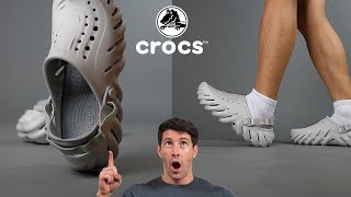 are these the BEST Crocs of 2023 Croc ECHO Clogs on feet and review [upl. by Kyl]