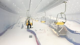 Inside the Largest Indoor Ski Resort In The World  The Banana Open in Harbin China [upl. by Vani]