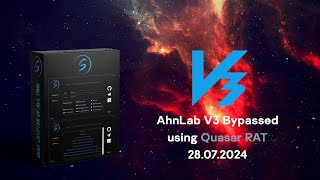 AhnLab V3 Bypassed using Quasar RAT 28072024 FUD Crypter Spectrum Guardian [upl. by Elenore]