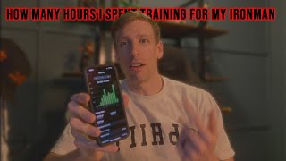 How Many Hours I Spent Training for My Ironman [upl. by Alphonso]