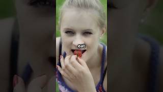 Eating strawberries everyday strawberry eating facts [upl. by Gorton]