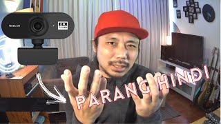 SULIT BA TONG 2K RESOLUTION NA WEBCAM NA TO  PRODUCT REVIEW  TAGALOG [upl. by Assenaj652]