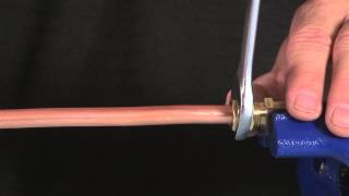 How To Install a Compression Fitting on Copper or Plastic Tubing [upl. by Nelia305]