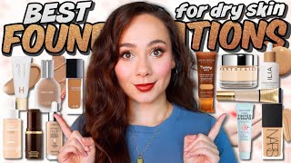 BEST FOUNDATIONS FOR DRY SKIN THE ULTIMATE GUIDE Every Price Point amp Coverage [upl. by Ecnar]