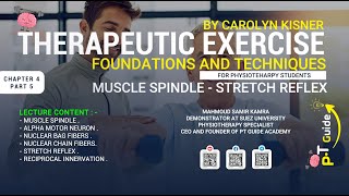 Carolyn therapeutic exercise  Muscle spindle  stretch reflex [upl. by Jolene]