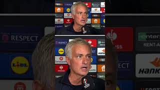 Another classic José Mourinho postgame presser 🗣️ [upl. by Adnilak]