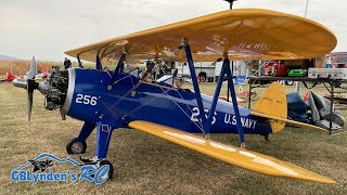 RC Plane Crash  Giant Scale PT17 Stearman With Moki Radial Engine [upl. by Gilbart]