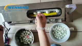 Commerical Quail egg shelling Machine Quail Egg peeler Machine peeling Boiled Quail Eggs [upl. by Suiravaj712]