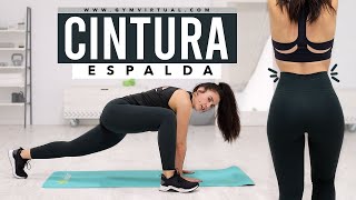 ABDOMEN CINTURA Y ESPALDA  15 MINUTOS [upl. by Coke282]