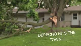 AFTER DERECHO STORM IN TIPTON IOWA 2024 WHAT IS DERECHO STORM  PINAY LIFE IN USA [upl. by Rouvin]