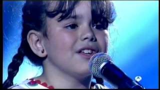 QUIERO CANTAR LUCÍA DE 8 AÑOS CANTA AVE MARÍA  Lucía García La Voz Del Corazón [upl. by Irrol]