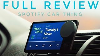 quotCar Techquot Spotify Car Thing Full Review iPhone Samsung Honda 2022 💯😃 [upl. by Tybi]